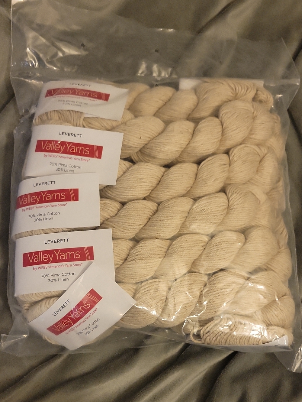Leverett Cotton-Linen Yarn - Natural Cream